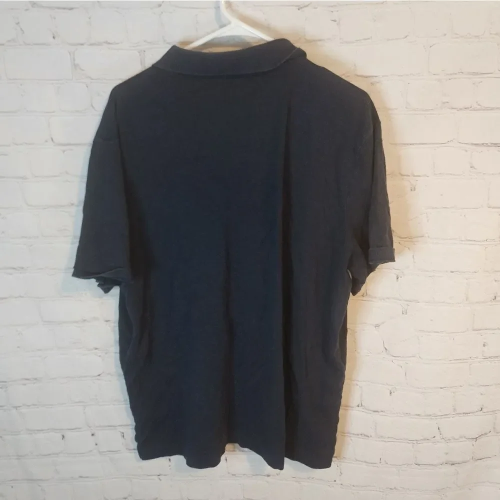 Men's Ralph Lauren Blue Polo Shirt Classic Style, Size XL